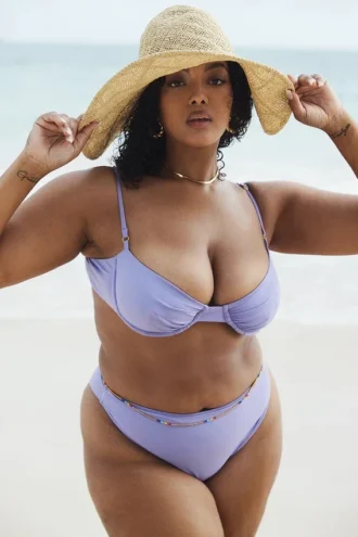 Monaco Violet bikinitopp med bøyle