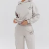 Muse Cloud bomullsfleece-hettegenser