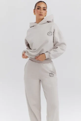 Muse Cloud bomullsfleece-hettegenser