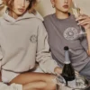Muse Cloud bomullsfleece-hettegenser