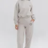 Muse Cloud bomullsfleece-hettegenser