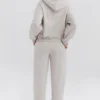 Muse Cloud bomullsfleece-hettegenser