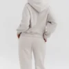 Muse Cloud bomullsfleece-hettegenser