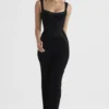 Mylene svart korsetter-Jumpsuit