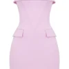 Naia Cotton Candy stroppeløs minikjole