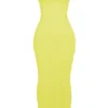 Nalini Acid Lime korsetter-maxidress