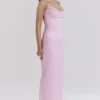 Nalini Cotton Candy korsetter-maxidress