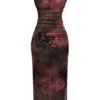 Nalini maxi-kjoler med trykk