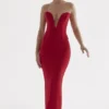 Nayara Red Rose Maxi-skjørt
