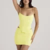Nisha Neon Sculpting Mini Skjørt