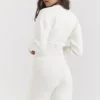 Noor Off White strikket cardigan