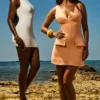 Olympia Sorbet Plunge minikjole