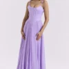 Pascha Orchid Butterfly korsetter-maxi-kjoler