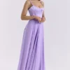 Pascha Orchid Butterfly korsetter-maxi-kjoler