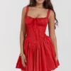 Pietra Cherry korsetterminikjole