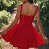 Pietra Cherry korsetterminikjole