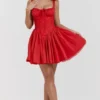 Pietra Cherry korsetterminikjole