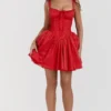 Pietra Cherry korsetterminikjole