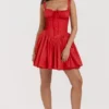 Pietra Cherry korsetterminikjole