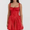 Pietra Cherry korsetterminikjole