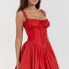 Pietra Cherry korsetterminikjole
