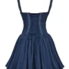Pietra French Navy korsetterminikjole