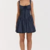 Pietra French Navy korsetterminikjole