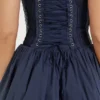 Pietra French Navy korsetterminikjole
