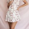 Princess Rose Print Mini Kjoler