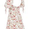 Princess Rose Print Mini Kjoler