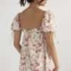 Princess Rose Print Mini Kjoler