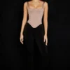 Rafa Stone Satin Longline Korsetter