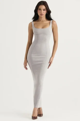 Rea Smoke Bodycon Maxi-kjoler