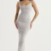 Rea Smoke Bodycon Maxi-kjoler