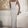 Rea Smoke Bodycon Maxi-kjoler