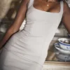 Rea Smoke Bodycon Maxi-kjoler