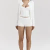 Riva hvit sommergenser Cardigan