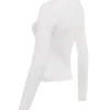 Riva hvit sommergenser Cardigan