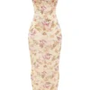 Robina maxi-kjoler med Honeyflower-mønster