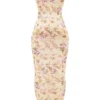 Robina maxi-kjoler med Honeyflower-mønster