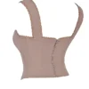 Robyn Mushroom Lace Trim Korsetter