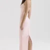 Romy rosa mesh bodycon maxi-kjoler