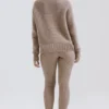Rosmina Barley leggings i naturlig ull
