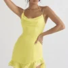 Rossella Buttercup Ruffle Mini Kjoler