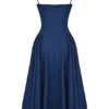 Samaria French Navy korsetter-sommerkjoler