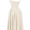 Samaria Vintage Cream Korsetter Sommerkjoler