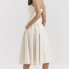 Samaria Vintage Cream Korsetter Sommerkjoler