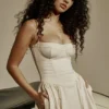 Samaria Vintage Cream Korsetter Sommerkjoler