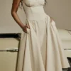 Samaria Vintage Cream Korsetter Sommerkjoler