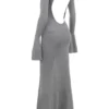 Sancha Steel Metallic Maxikjoler
